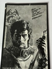 1971 Comic Art Convention Program Book Featuring Steranko Cover ￼ picture
