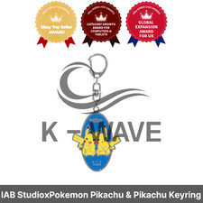 IAB Studio x Pokemon Pikachu & Pikachu Keyring Metal - Offline Store Exclusive picture
