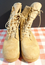 BELLEVILLE US ARMY USAF HW FR HOT WEATHER TAN SAND DESERT COMBAT BOOTS 10W 10 W picture