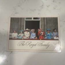 Lady Diana , The Queen. And the Royal Family. Buckingham Palace. RARE  Mint  picture
