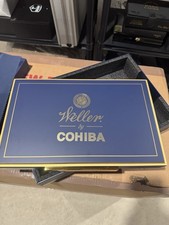 Weller By Cohiba 2024 Limited Toro Empty Cigar Box Humidor  w/ Dust Bag picture