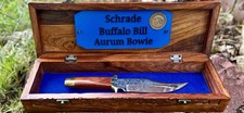 Schrade Buffalo Bill Limited Aurum Bowie Knife picture