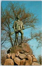 Postcard - Minute-Man Statue, Lexington, Massachusetts, USA picture