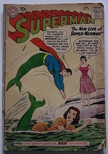 SUPERMAN #139 (1960) SILVER AGE ~G+(2.5) NEW LIFE OF SUPER-MERMAN LORI LEMARIS picture