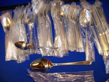 New Vtg SET 50 NST88 National Stainless Silverware Spoon/Fork/Knife NOS Oneida picture