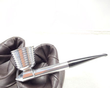 DESIGN by CURTIS 1940'S Aluminum Radiator Pipe System w Tapered Ebonite Stem picture