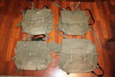 Vintage Portuguese M-1964 M64 Colonial Wars Large Pack Canvas OD Green Used Bag picture