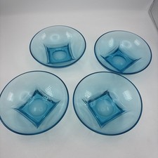 Hazel Atlas Capri Blue Glass 6