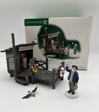 Department 56 New England Village Series SALTY’S LIVE BAIT SHACK Christmas picture