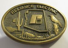 Vintage Reliance Electric Arizona Belt Buckle - AZ Ariz. 1981 BTS picture