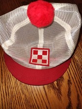 Vtg. Purina Dog Chow Ball Cap with logo, no words, Red ball on top picture