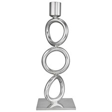 Christofle Vertigo 3 Ring Candlestick Silver-plated picture