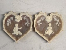 Incolay Studios Heart Shaped Wall Plaques Boy & Girl Pair picture