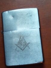 Vintage Freemason Zippo Lighter. Functioning Condition. Masonry Masonic... picture