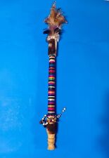 Rare Multicolor Vintage Navajo Native American Pipe style ceremonial 26