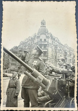 Vintage WW2 Photo Soviet 37mm Anti-Aircraft Gun Crew Battle of Berlin May 1945 picture