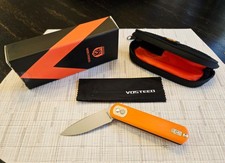 Vosteed Corgi A0731 Orange G10 14C28N Collectible EDC Knife NOS New Old Stock picture