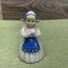 Vintage Dutch Girl Salt/pepper Shaker Ceramic Arts Studio, Missing Bottom Plug picture