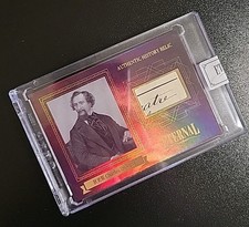 2024 Eternal Cuts Charles Dickens - Encased Authentic History Relic  5/25 picture