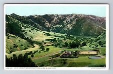 Santa Catalina Island CA-California, Golf Links At Avalon, Vintage Postcard picture