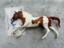 Breyer Just About Horses Subscriber SR Special Delivery Chestnut Pinto Cigar JAH picture