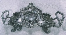 Godinger Art Nouveau Silver Co Silver Plate Ornate Jardinière Vintage picture