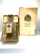 Stately   VTG perfume bottle w/box.  English Lavender by Yardley.   8 oz.  1955 picture