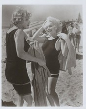 Marilyn Monroe Jack Lemmon Beach Some Like It Hot Film 1959 - c1970s Photo picture