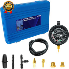 Vacuum and Fuel Pump Tester Gauge Kit Fuel Pump Pressure Carburetor Intake... picture