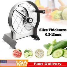 Commercial Manual Slicing Machine Thickness Adjustable Vegetable Fruit Cutter picture