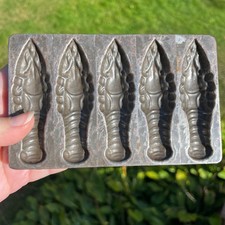 Antique French Létang Fils Lobster Chocolate Candy Aspic Mold #2201 picture