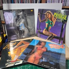 Vintage Glamour Swimsuit Calendar Lot 1991 Prive Legs Hawaiian Tropic Physical picture