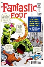 FANTASTIC FOUR #1 VF, Facsimile Edition, Stan Lee, Jack Kirby Marvel Comics 2025 picture