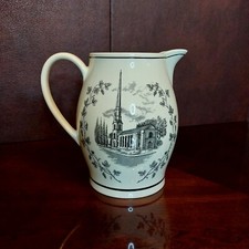 Rare, Connection Between Dutch Church & America, Jug made in England by Wedgwood picture