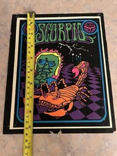 Psychedelic Mod Hippy Art Vintage SCORPIO Pop Shot Sm Poster Tom Gatz? Scorpion picture