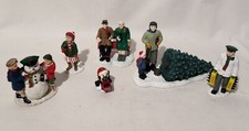 vtg coca cola coke lot of 6 accessories town square collection figurines figures picture