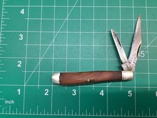Vintage Camillus 3 Line #22 Wood Handled Jack picture