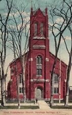 Postcard First Presbyterian Church Saratoga Springs NY  picture