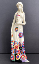 Beautiful BENAYA Art Porcelain Lady with Bird, by Innovatins, 2006 picture