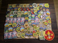 Vintage 90’s 00’s BSA Patch/ Pin Lot Boy Scouts 129 Patches picture