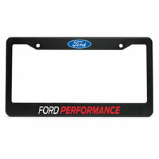 Ford Performance License Plate Frame 12x6 in US Standard Aluminum Metal picture