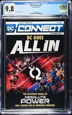 DC CONNECT #51 (2024) CGC 9.8 WP NM/M 1ST ABSOLUTE BATMAN TRINITY IN PRINT picture