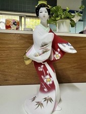 Vintage Japanese Hakata Ningyo Traditional Art Figurine Collectible picture