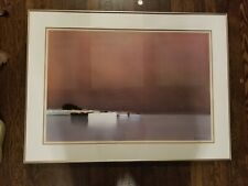 MId-Century French Lithograph by Pierre Doutreleau 1960s Framed picture