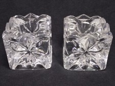 Buder Bleikristall Candleholders Set of 2 picture