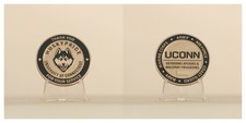 UConn Husky Pride Veterans & Military Service Challenge Coin  4#G picture
