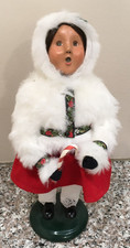 Byers Choice Carolers 2011 Polar Girl With Candy Cane picture