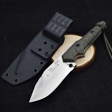 Tactical Crusader German Fixed Blade Knife 154 Steel Hunting Knife with Sheath picture