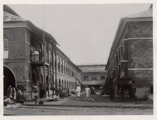 c.1910/20 PHOTO INDIA BURMA SHIPBUILDING - YARD VIEW picture
