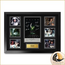 HWC Trading Alien Gifts Signed Autograph Display Montage Movie Memorabilia - A2 picture